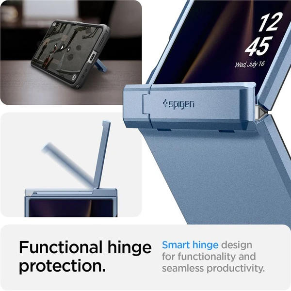 Spigen Tough Armor Pro MagSafe kryt Samsung Galaxy Z Flip7 světle modrý - Pouzdra - Obrázek 76b7cfa581ca4b56a49c657eb73bff7f