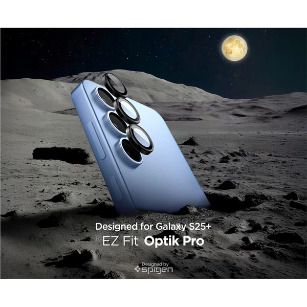 Spigen Glass tR EZ Fit Optik Pro HD skla na fotoaparát Samsung Galaxy S25+ černá (2 ks) - Ochranné folie a skla - Obrázek 76b987faf981407a819c23ba3a8f6426