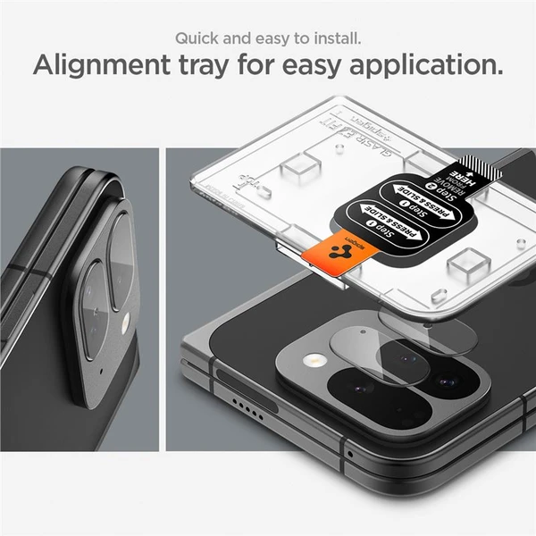 Spigen Glass tR EZ Fit Optik 2 Pack tvrzené sklo na fotoaparát Google Pixel 9 Pro Fold čiré - Ochranné folie a skla - Obrázek 76baf910a3fd4017917e56c849c271a4