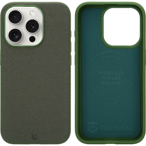 Tactical MagForce WEARe MagSafe kryt Apple iPhone 15 Pro Forest Green - Pouzdra - Obrázek 770105ff2e484cb8bc540ad81a8018ab