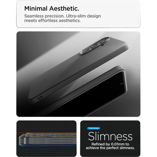 Spigen Thin Fit MagSafe kryt Samsung Galaxy S26+ black - Pouzdra - Obrázek 772513879ef548e79b6f6c23a8d0d5d9
