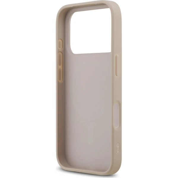 Guess PU Leather 4G Colored Ring MagSafe Zadní Kryt pro iPhone 17 Pro růžový - Pouzdra - Obrázek 772af56310ce43e2b4832789648927c1