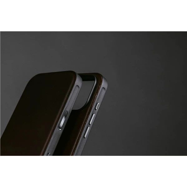 Nomad Modern Leather Case MagSafe kožený kryt iPhone 17 Pro Max Black - Pouzdra - Obrázek 7744f3b2555449c19b91ef57d4b5e9c0
