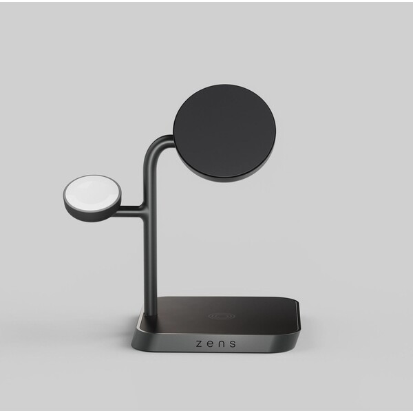 ZENS Office Charger Pro 3 MagSafe/Qi2 3v1 nabíječka (25W) černá