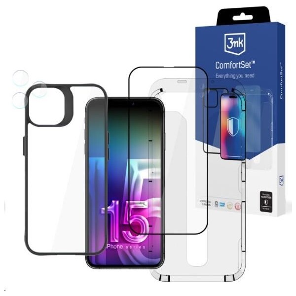3mk Comfort Set 4v1 Apple iPhone 15 Pro Max