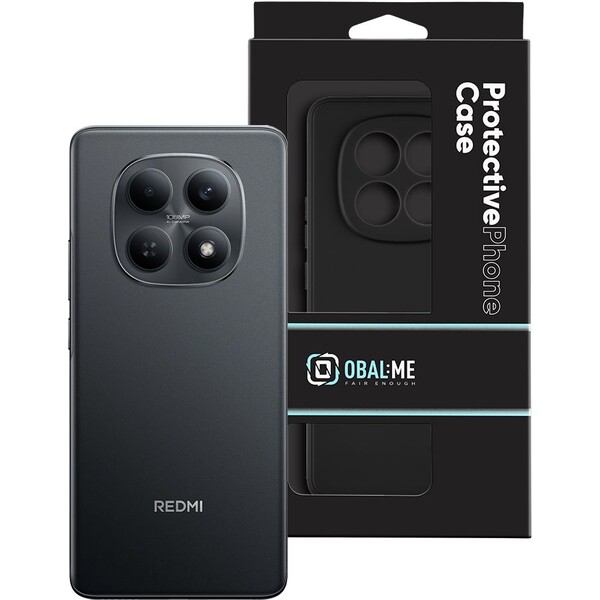 OBAL:ME Matte TPU kryt Xiaomi Redmi Note 15 4G/5G/Poco M8 5G černý - Pouzdra - Obrázek 7761f7e0609a441c983b0f8c64cd4aca
