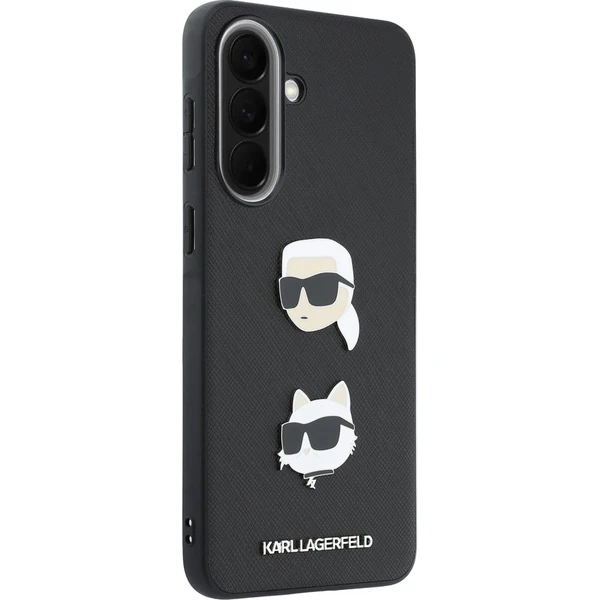 Karl Lagerfeld Liquid Silicone Metal Karl and Choupette kryt Samsung Galaxy A57 černý - Pouzdra - Obrázek 776e76a004d547a7bbee88ef6020b8c2