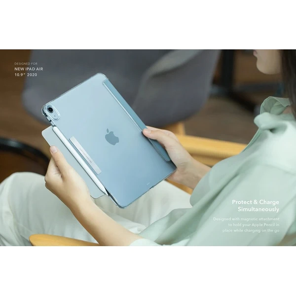 UNIQ Camden pouzdro iPad Pro 11" (2020/2021/2022) růžové - Pouzdra - Obrázek 7786035dec5b46d99d2ac2b80c895030