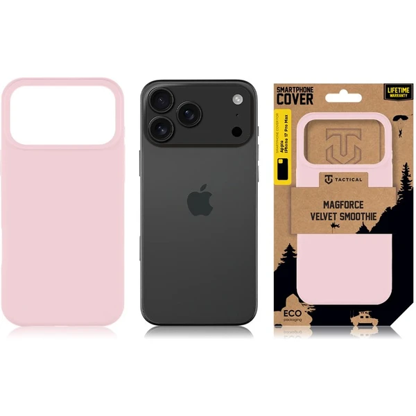Tactical MagForce Velvet Smoothie kryt Apple iPhone 17 Pro Max Pink Panther - Pouzdra - Obrázek 77881983eaf8421385982f2ea5c4e61e
