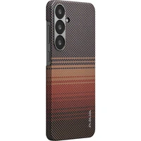 Pitaka Tactile Woven Case kryt Samsung Galaxy S25 Sunset - Pouzdra