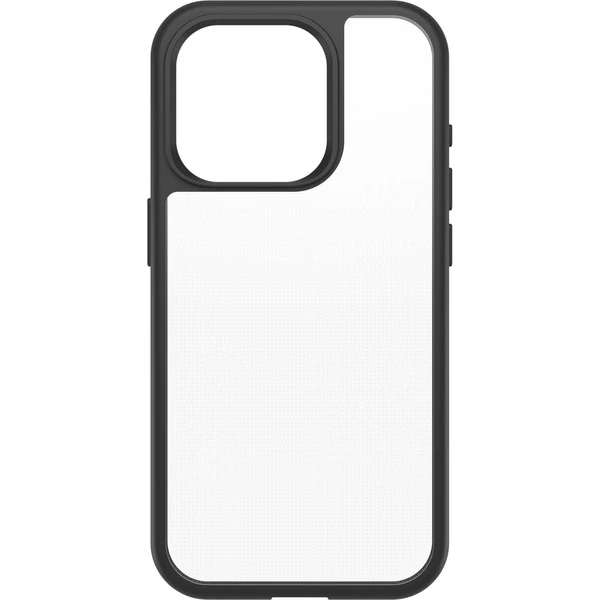 OtterBox React pouzdro pro Apple iPhone 15 Pro Black Crystal čiré/černé - Pouzdra - Hlavní obrázek