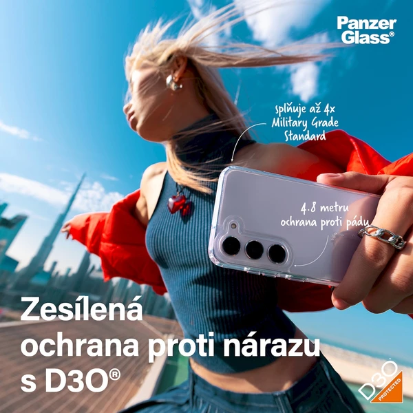 PanzerGlass HardCase D3O Samsung Galaxy A15/A15 5G - Pouzdra - Obrázek 77D1000O01