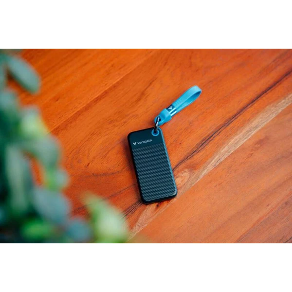 Verbatim Pocket SSD 1TB USB-C černá/modrá - SSD disky - Obrázek 77JD000P01