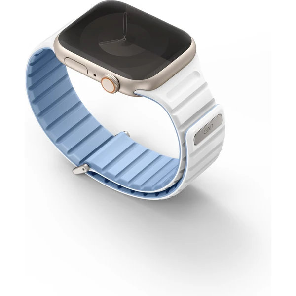 UNIQ Revix Evo oboustranný řemínek Apple Watch 42/41/40/38mm (světle modrý/bílý) - Řemínky - Obrázek 77O5000O01