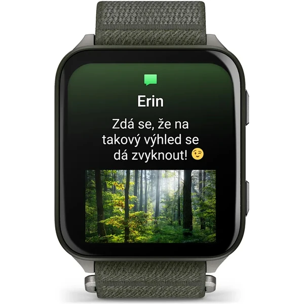 Garmin Venu X1 chytré hodinky s řemínkem ComfortFit zelené - Chytré hodinky - Obrázek 77UF000P01