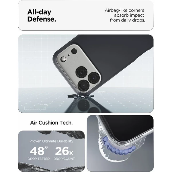 Spigen Nano Pop MagSafe kryt iPhone 17 Pro black sesame - Pouzdra - Obrázek 77b05d25e606411bb8025a500dbbfe85