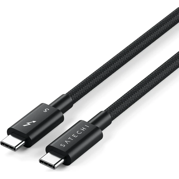 Satechi Thunderbolt 5 Pro pletený kabel (PD 240W,80Gpbs,8K Video) 1m vesmírně černý - Kabely a redukce - Obrázek 77cc3c39399149f69aed7281ea9336bb