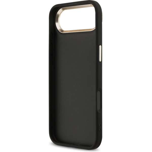 Guess PU Leather 4G Metal Logo Gold Frame MagSafe kryt iPhone Air černý - Pouzdra - Obrázek 77cda26b92be4471ae49540e564c59c9
