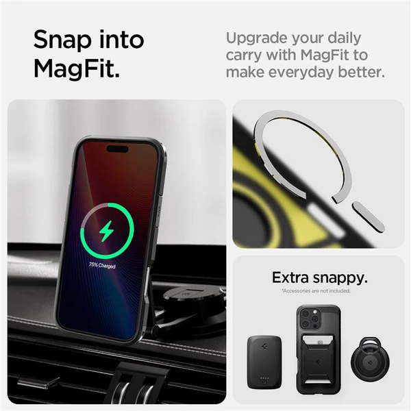 Spigen Tough Armor MagSafe kryt iPhone 16 Pro Max black - Pouzdra - Obrázek 77d0dc08516f4a4aa7bbbec71d2f7142