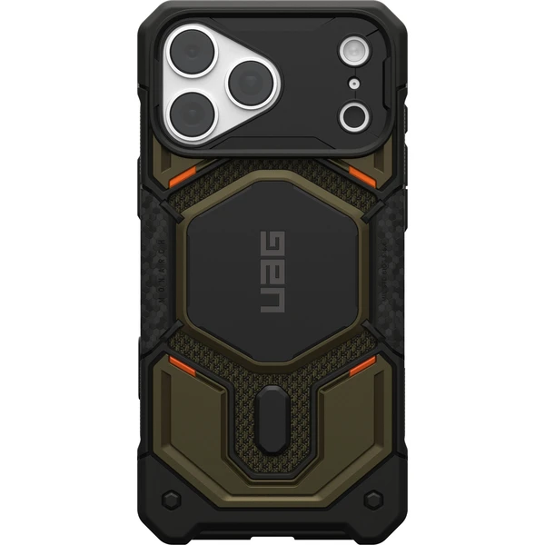 UAG Monarch Pro MagSafe Kevlar kryt iPhone 18 Pro Max/17 Pro Max zelený - Pouzdra - Obrázek 77dfa31dd8c34447b3382ca8aa550f68