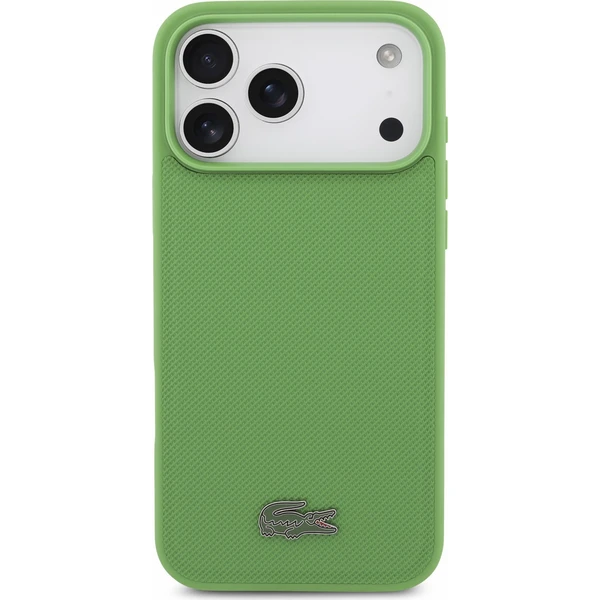 Lacoste PVC Iconic Petit Pique Metal Logo MagSafe kryt iPhone 18 Pro Max zelený - Pouzdra - Obrázek 77e0e93ea1f84329a0ab1b905b7ae438