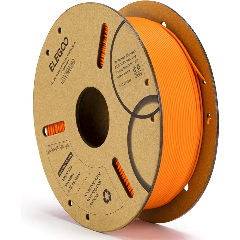 ELEGOO Filament PLA 1.75 mm, 1kg, oranžová