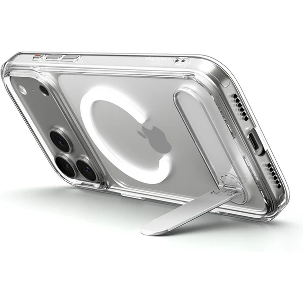 Spigen Ultra Hybrid S MagSafe kryt iPhone 17 Pro clear white - Pouzdra - Obrázek 781ff99929a443dc83e7073b4a4f8dd4