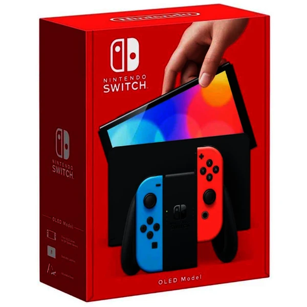Nintendo Switch - OLED Neon Blue/Neon Red - Konzole - Obrázek 782K100201