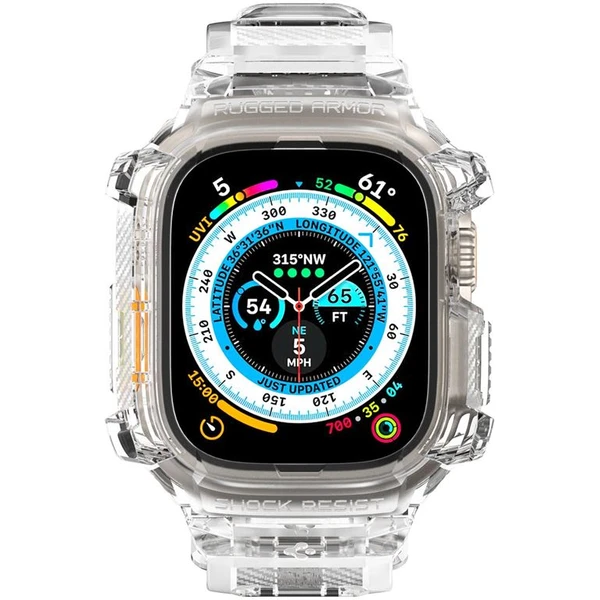Spigen Rugged Armor Pro kryt s řemínkem Apple Watch Ultra 3/2/1 (49mm) čirý - Pouzdra - Obrázek 782ff9d9d9bb4876a42a24de062728fc