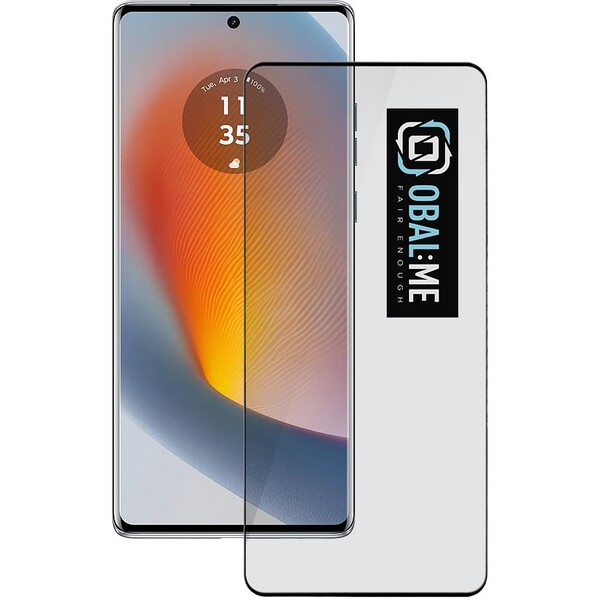 OBAL:ME 5D tvrzené sklo pro Motorola Edge 50 Fusion černé