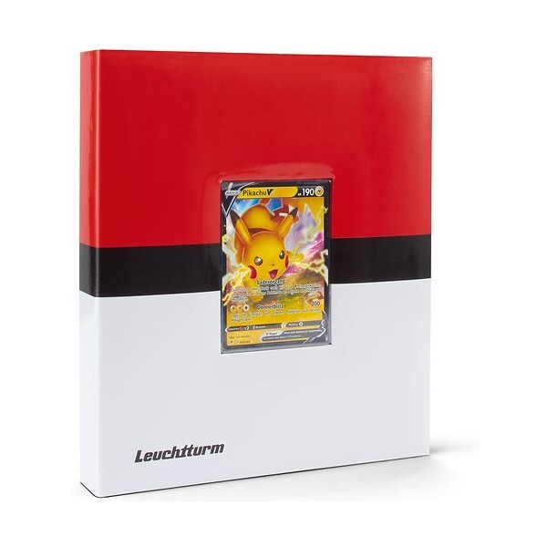 LEUCHTTURM Album na pokémony/herní karty - PRO GAMING malé Bílá/Červená