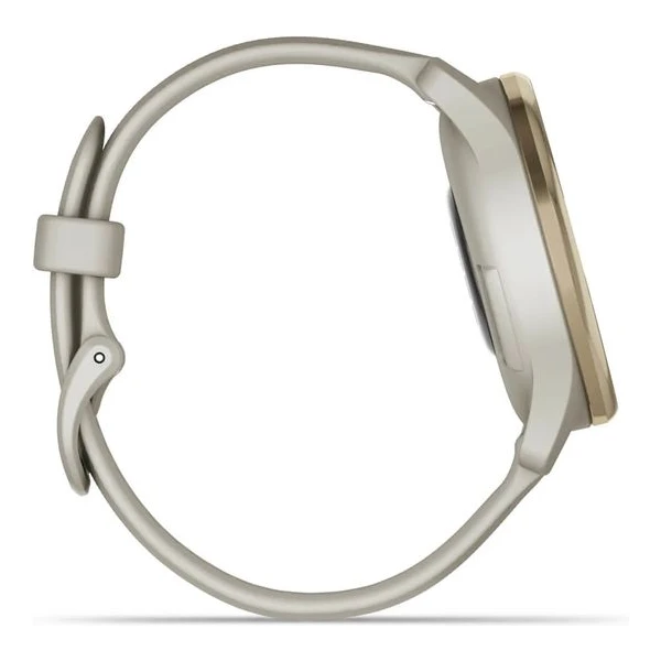 Garmin vívomove Trend Cream Gold / French Grey Silicone Band - Chytré hodinky - Obrázek 78FA000601