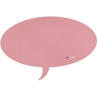 Rocada Skin Shape Talk 6440-3015 magnetická tabule světlá růžová RAL 3015 - Magnetické tabule