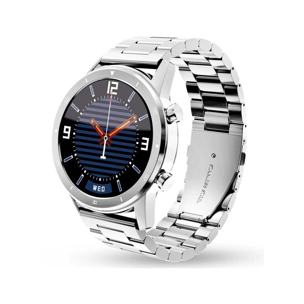 Aligator Watch PRO chytré hodinky stříbrné