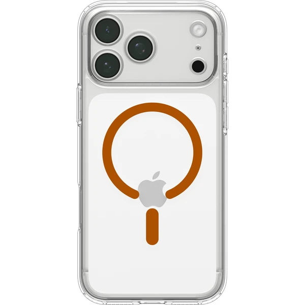 Spigen Ultra Hybrid MagSafe kryt iPhone 18 Pro/17 Pro clear orange - Pouzdra - Obrázek 78afa6d0f0fb453d9ca7f9bc7015a680