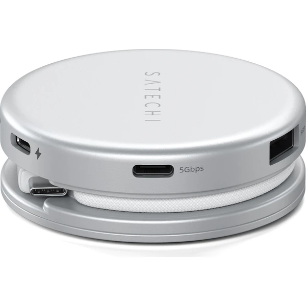 Satechi OntheGo 5-in-1 Multiport Adapter (MacBook Neo) stříbrný - USB huby - Obrázek 78da7512d4ca4be58fa9dc6c67fac9ec