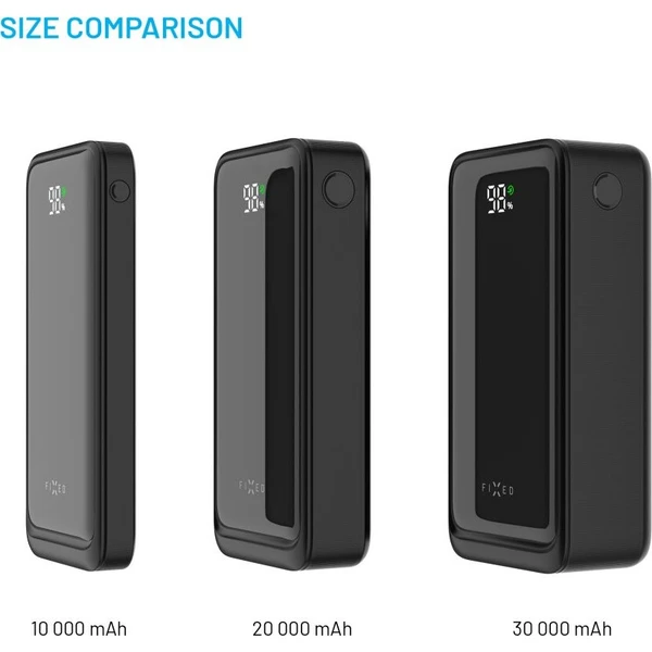 FIXED Zen2 10 powerbanka s LCD displejem a PD 20W, 10 000 mAh, černá - Powerbanky - Obrázek 78e34ad8cdba43e08a4dd9d4e4032e84