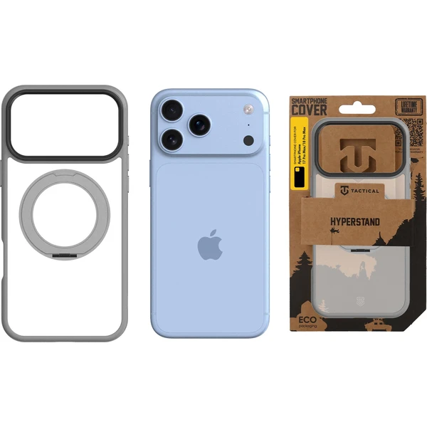 Tactical MagForce Hyperstand MagSafe kryt Apple iPhone 17 Pro Max/18 Pro Max Light Grey - Pouzdra - Obrázek 7917d8adeb5042109387539cd328d12b
