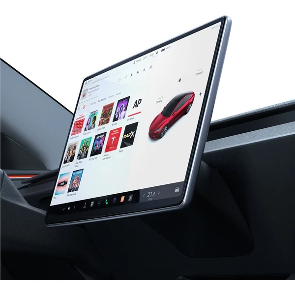 Spigen EZ Fit Anti Glare Screen Protector tvrzené sklo Tesla Model 3 Highland 2024 - Ochranné folie a skla - Obrázek 792e44fe689e49af98e203301fbd9a36