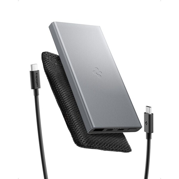 Spigen Essential powerbanka 10000mAh (22.5W) šedá (EA2210)