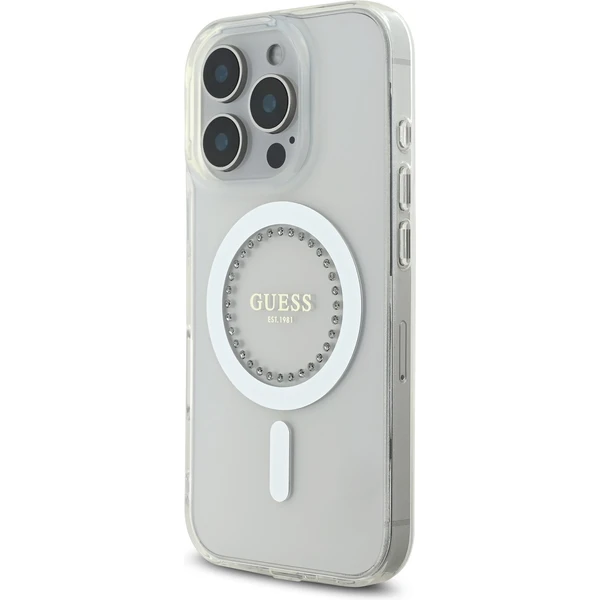 Guess IML 4G MagSafe pro iPhone 15 Pro Max černé od 549 Kč Guess IML 4G MagSafe pro iPhone 15 Pro Max černé od 549 Kč
