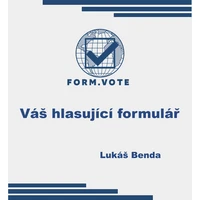 FORM.VOTE  Váš hlasující formulář - E-kniha