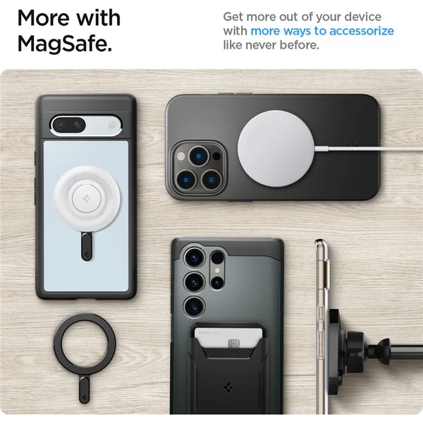 Spigen OneTap Ring Magnetic Plate nalepovací MagSafe kroužek černý  - Vychytávky - Obrázek 7945b0067672436fa35fc5700f633ac6