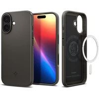 Spigen Thin Fit MagSafe kryt iPhone 17 gunmetal - Pouzdra