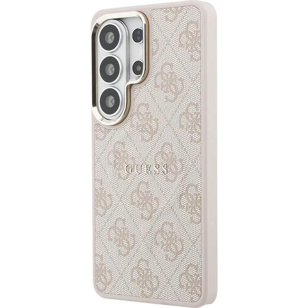 Guess PU Leather 4G Gold Frame Magnetic kryt Samsung Galaxy S26 Ultra růžový - Pouzdra - Obrázek 796d881c32be4b7a819b5c012899cb5e
