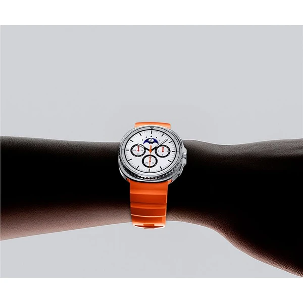 Spigen Silicone Band řemínek Samsung Galaxy Watch8/Classic 46mm/44mm/40mm oranžový - Řemínky - Obrázek 79728267d8704f2f95bc4fff96871614