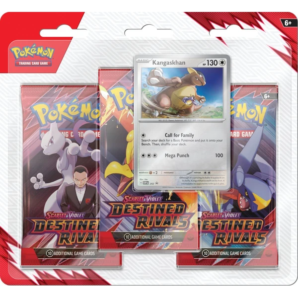 Pokémon TCG: SV10 Destined Rivals - 3 Blister Booster - Pokémon karty - Obrázek 798F000J01