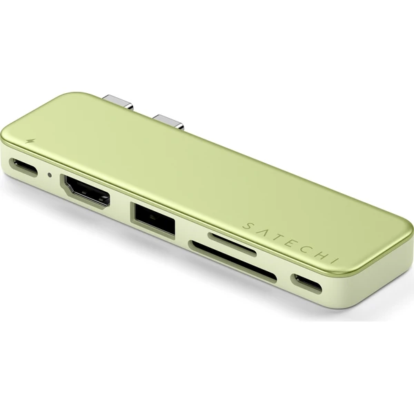 Satechi USB-C Snap Hub (MacBook Neo) citrusově žlutý - USB huby - Obrázek 799117f17bac4b4ead3fa8e96bc6e13e