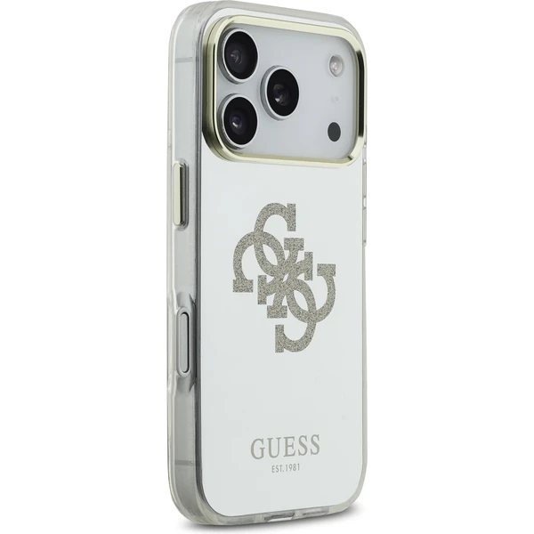 Guess PC/TPU Mirror 4G Glitter Logo MagSafe kryt iPhone 17 Pro zlatý - Pouzdra - Obrázek 79973389993c4d4c8e9ce3bd0c80b6cf