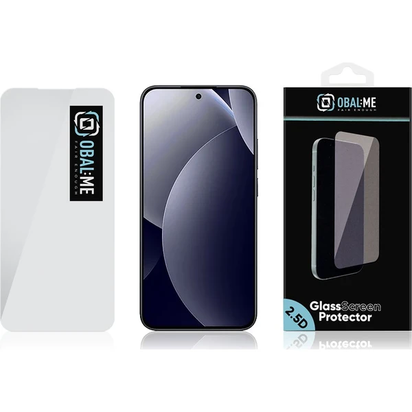 OBAL:ME 2.5D tvrzené sklo Xiaomi Redmi Note 15 Pro 5G čiré - Ochranné folie a skla - Obrázek 799ceb5dd71e48f3a8be2c6b209dd3c4